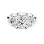 Eternal Triad Lab Grown Diamond Three-Stone Ring