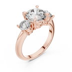 Eternal Triad Lab Grown Diamond Three-Stone Ring