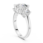 Eternal Triad Lab Grown Diamond Three-Stone Ring