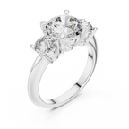 Eternal Triad Lab Grown Diamond Three-Stone Ring