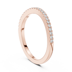 Eterna Pavé Lab Grown Diamond Eternity Band Ring.
