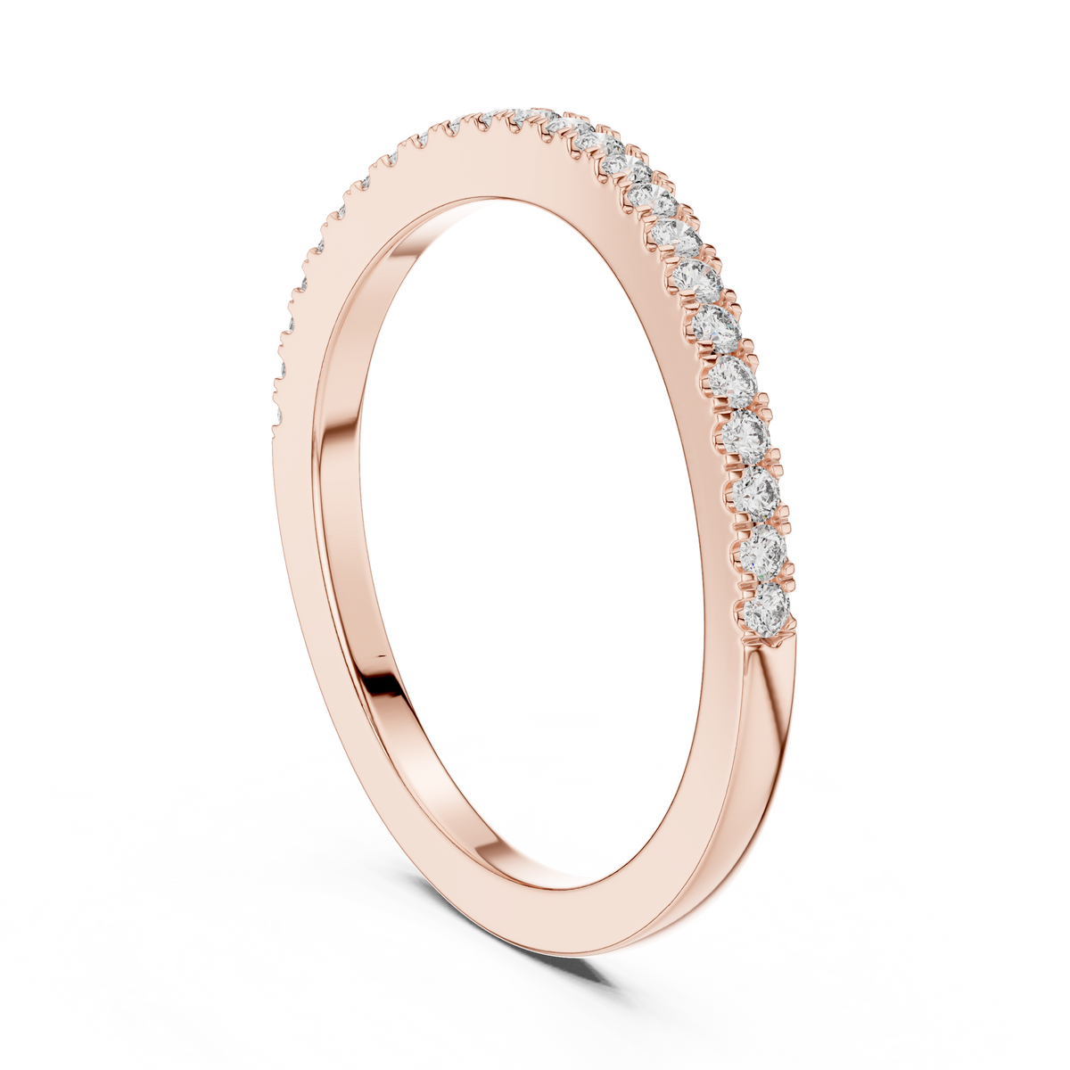 Eterna Pavé Lab Grown Diamond Eternity Band Ring.