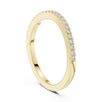 Eterna Pavé Lab Grown Diamond Eternity Band Ring.