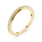 Eterna Pavé Lab Grown Diamond Eternity Band Ring.