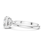 Classic Round Lab Grown Diamond Solitaire Engagement Ring
