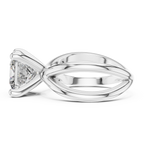 Luxe Crossweave Princess-Cut Lab Grown Diamond Ring