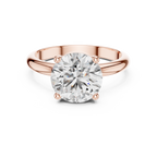 Celestara Round-Cut Lab Grown Diamond Solitaire Ring