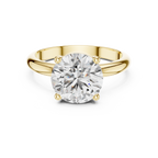 Celestara Round-Cut Lab Grown Diamond Solitaire Ring