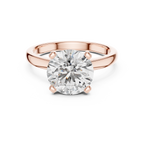 Pure Radiance Round Lab Grown Diamond Solitaire Ring