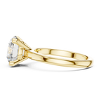 Pure Radiance Round Lab Grown Diamond Solitaire Ring