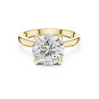 Pure Radiance Round Lab Grown Diamond Solitaire Ring
