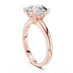 Pure Radiance Round Lab Grown Diamond Solitaire Ring