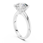 Pure Radiance Round Lab Grown Diamond Solitaire Ring
