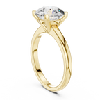 Pure Radiance Round Lab Grown Diamond Solitaire Ring
