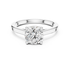 Velvet Cushion Lab Grown Diamond Solitaire Ring.