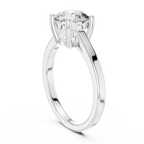 Velvet Cushion Lab Grown Diamond Solitaire Ring.