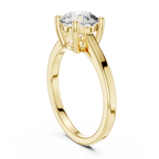 Velvet Cushion Lab Grown Diamond Solitaire Ring.
