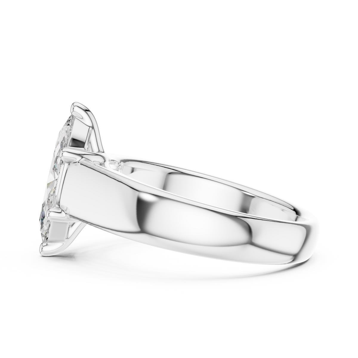 Marquise Elegance Lab Grown Diamond Solitaire Ring