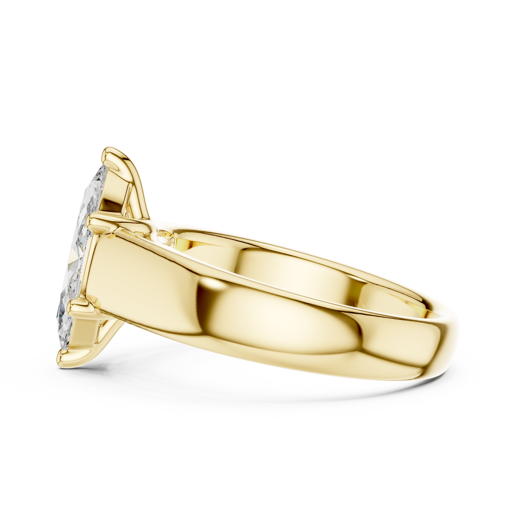 Marquise Elegance Lab Grown Diamond Solitaire Ring