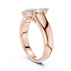 Marquise Elegance Lab Grown Diamond Solitaire Ring