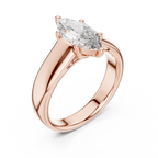 Marquise Elegance Lab Grown Diamond Solitaire Ring