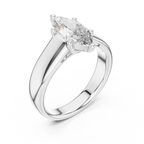 Marquise Elegance Lab Grown Diamond Solitaire Ring