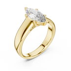 Marquise Elegance Lab Grown Diamond Solitaire Ring