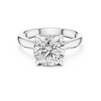 Lumina Round-Cut Lab Grown Diamond Solitaire Ring