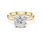Lumina Round-Cut Lab Grown Diamond Solitaire Ring