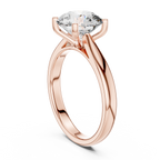 Lumina Round-Cut Lab Grown Diamond Solitaire Ring