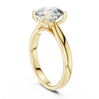 Lumina Round-Cut Lab Grown Diamond Solitaire Ring