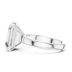 Exklusiver Prinzessschliff Diamant Verlobungsring – Brautkollektion