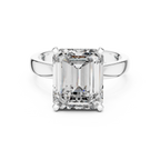 Exklusiver Prinzessschliff Diamant Verlobungsring – Brautkollektion