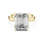 Exklusiver Prinzessschliff Diamant Verlobungsring – Brautkollektion
