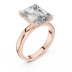 Exklusiver Prinzessschliff Diamant Verlobungsring – Brautkollektion