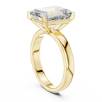 Exklusiver Prinzessschliff Diamant Verlobungsring – Brautkollektion
