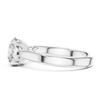 Eternal Curve Round Lab Grown Diamond Solitaire Ring