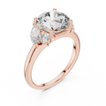 Aveline Three-Stone Lab Grown Diamond Ring