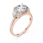 Aveline Three-Stone Lab Grown Diamond Ring