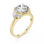 Aveline Three-Stone Lab Grown Diamond Ring