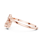 Amorielle Interlocking Heart Lab Grown Diamond Ring