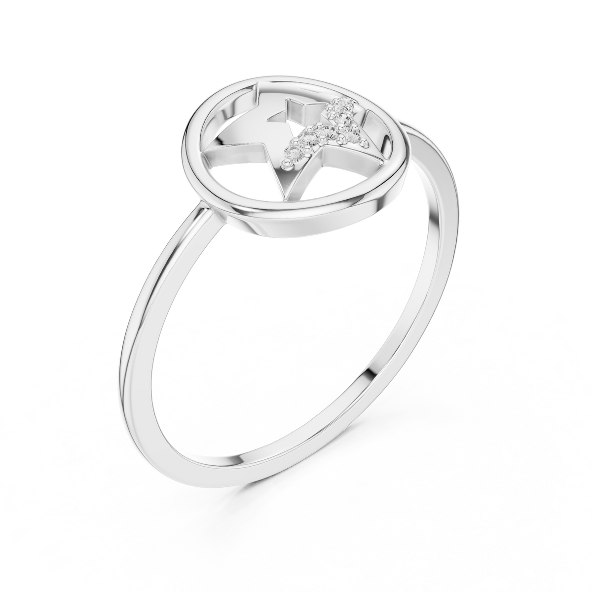 Celestial Star Lab Grown Diamond Ring