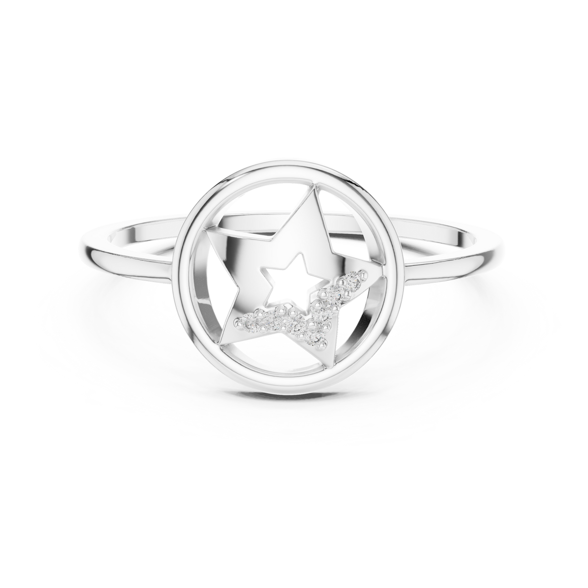 Celestial Star Lab Grown Diamond Ring