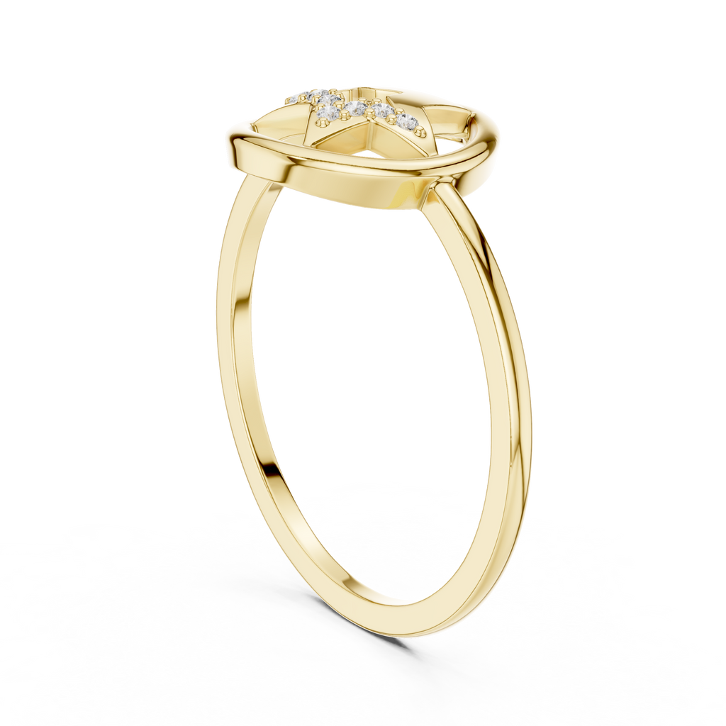 Celestial Star Lab Grown Diamond Ring