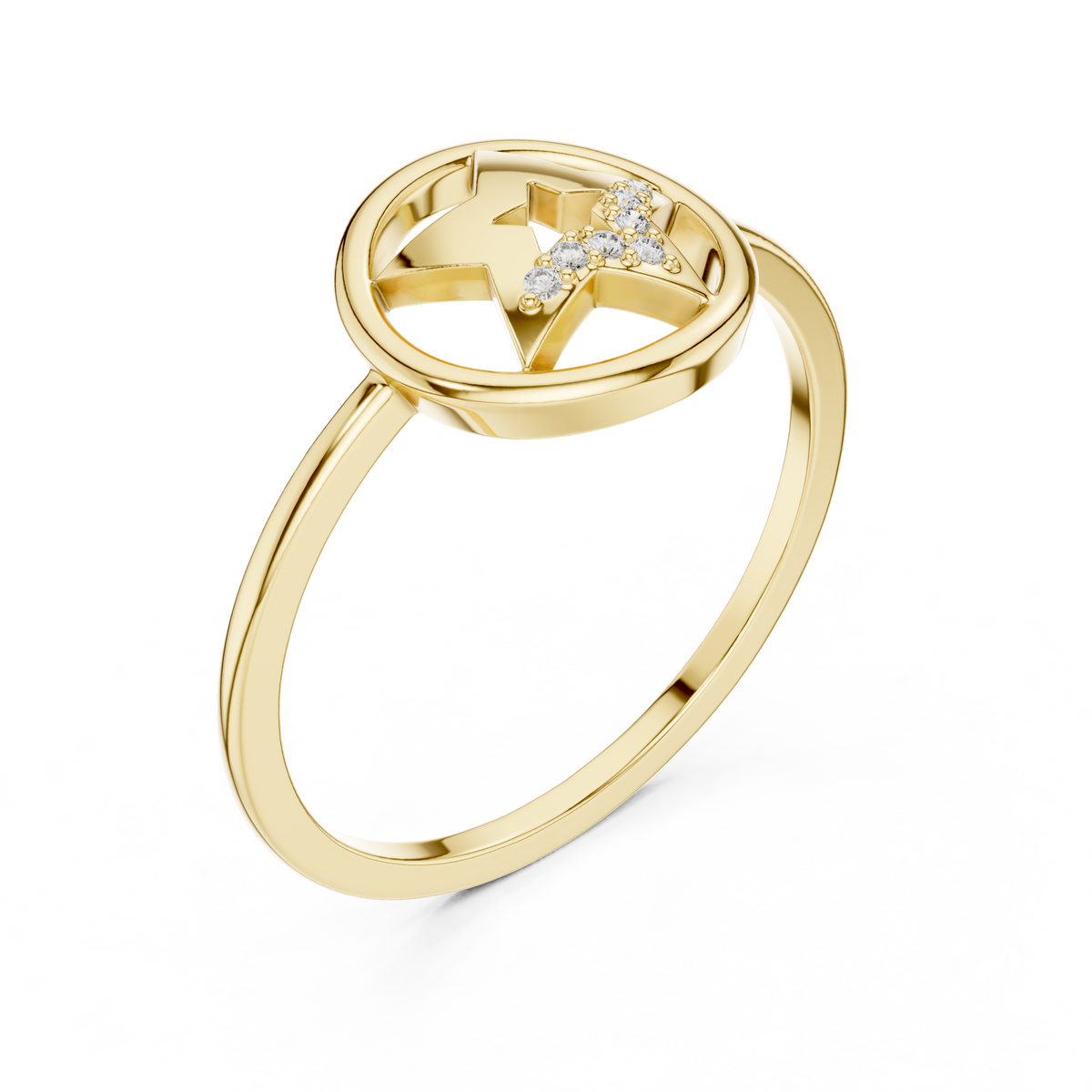 Celestial Star Lab Grown Diamond Ring