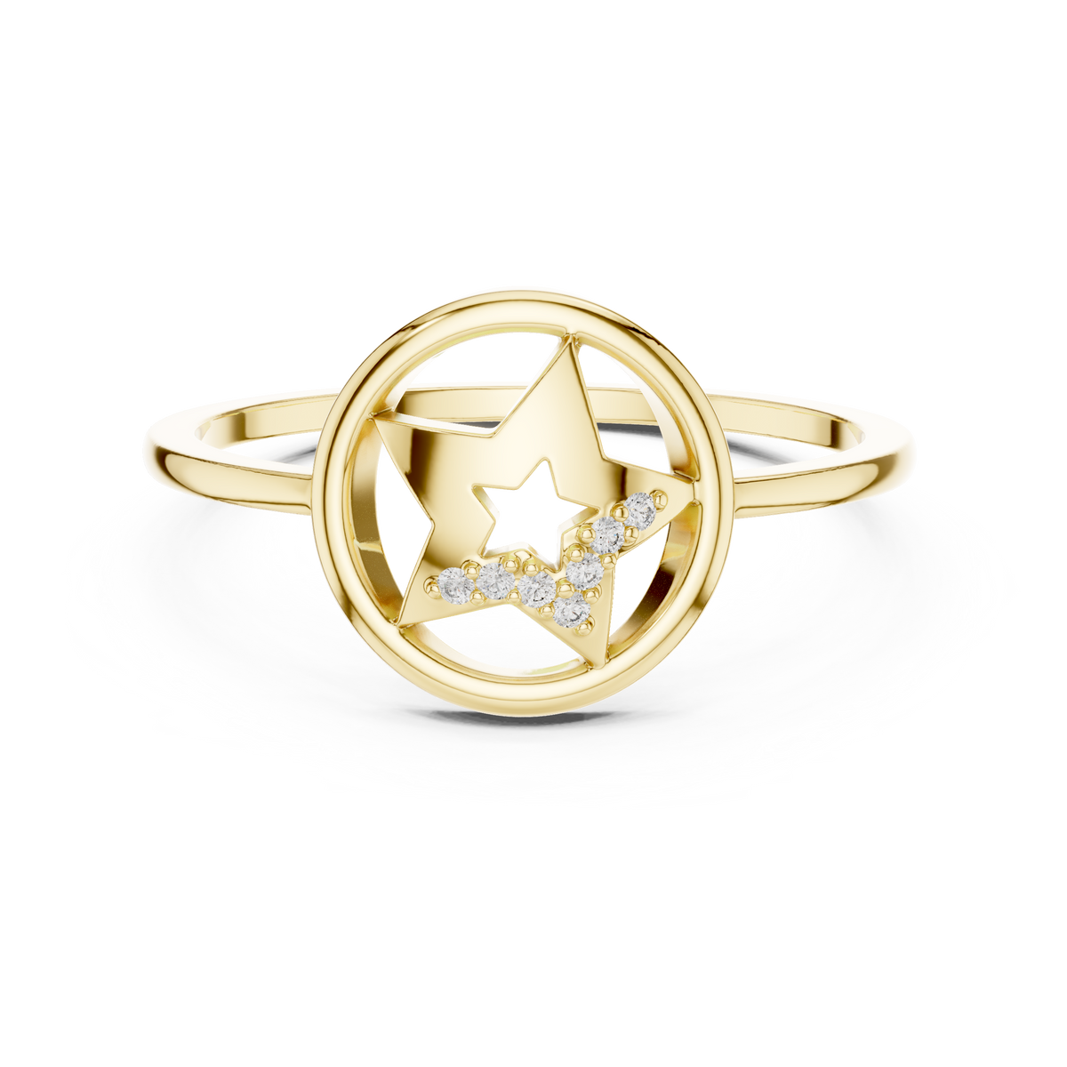 Celestial Star Lab Grown Diamond Ring