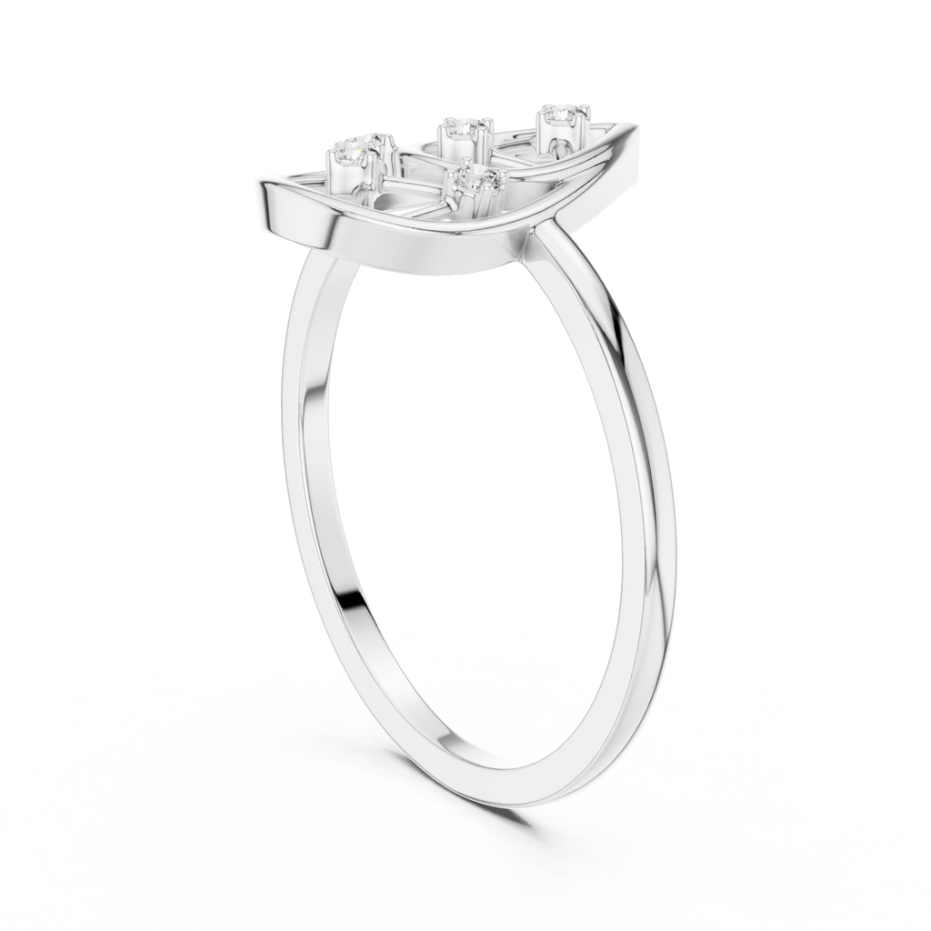 Aurelia Frame Lab Grown Diamond Ring