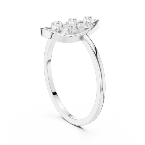 Aurelia Frame Lab Grown Diamond Ring