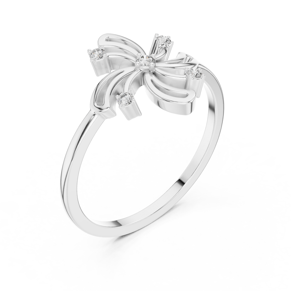 Celestia Vine Lab Grown Diamond Ring