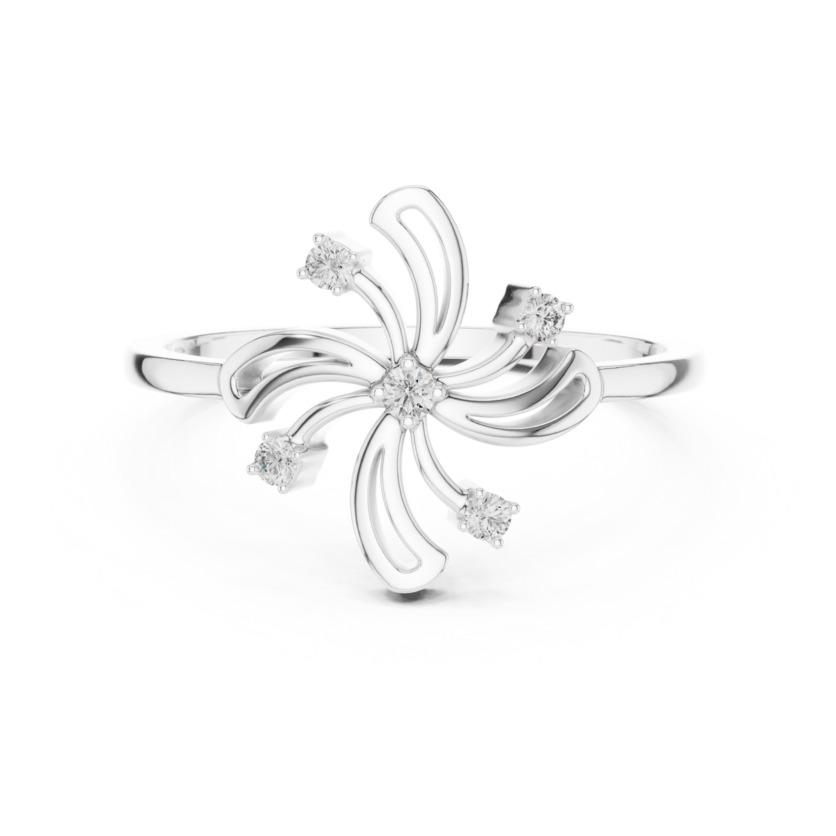 Celestia Vine Lab Grown Diamond Ring